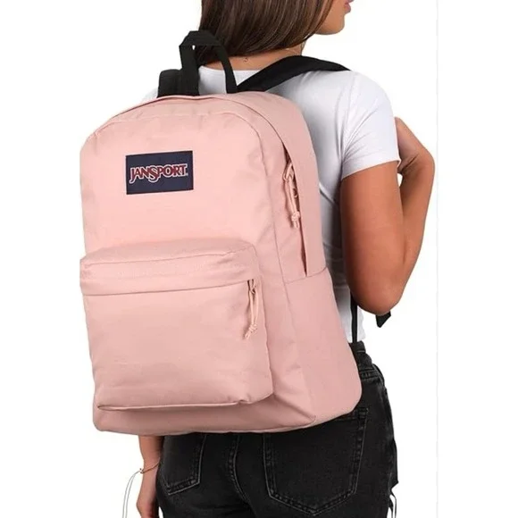 JANSPORT Cross Town Plus Misty Rose 15" Laptop Sleeve Pocket JS0A7ZNZ7N8 NEW - Picture 2 of 5